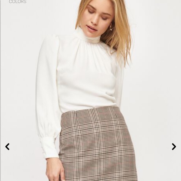 White dynamite blouse - Picture 2 of 5